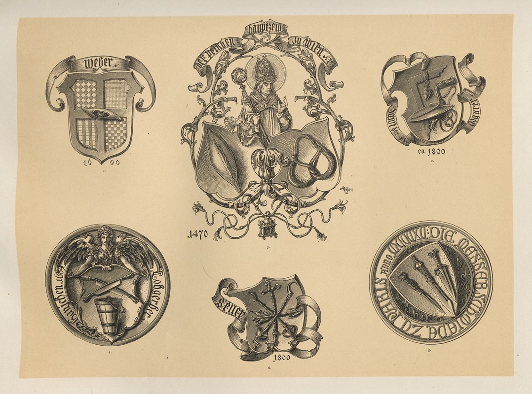 Albert Ilg - Allegories and Emblems Pl.029