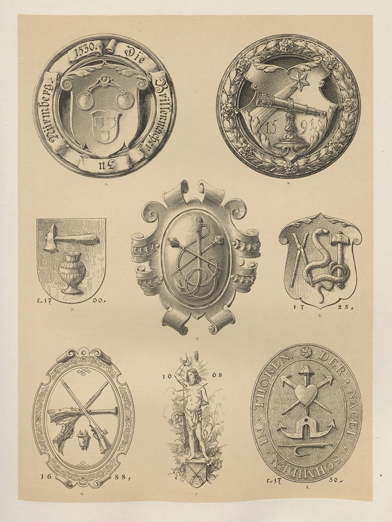 Albert Ilg - Allegories and Emblems Pl.034