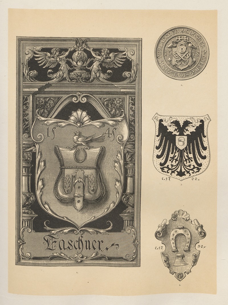 Albert Ilg - Allegories and Emblems Pl.035