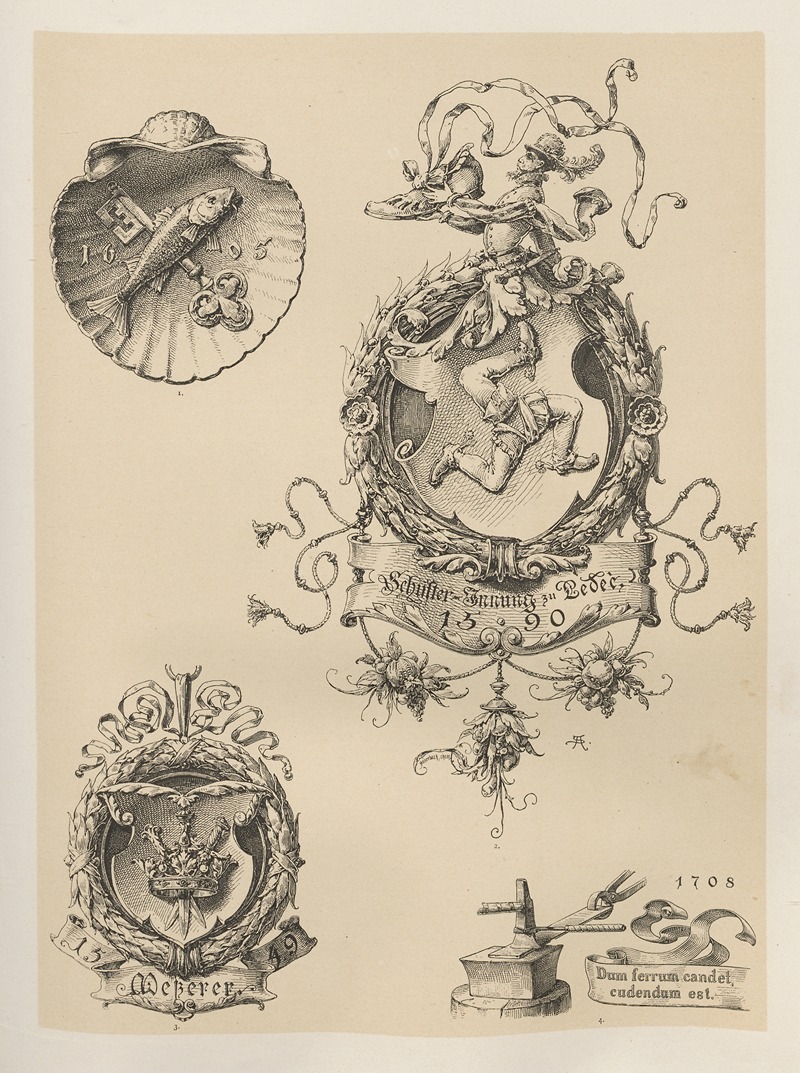 Albert Ilg - Allegories and Emblems Pl.036