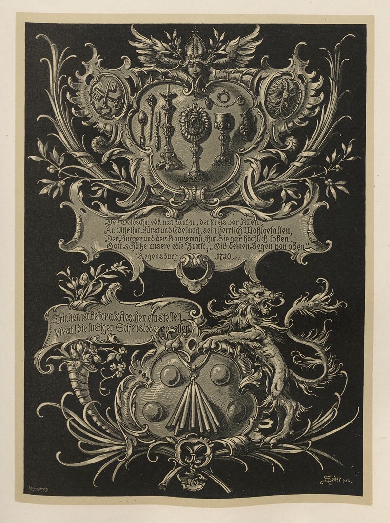Albert Ilg - Allegories and Emblems Pl.039