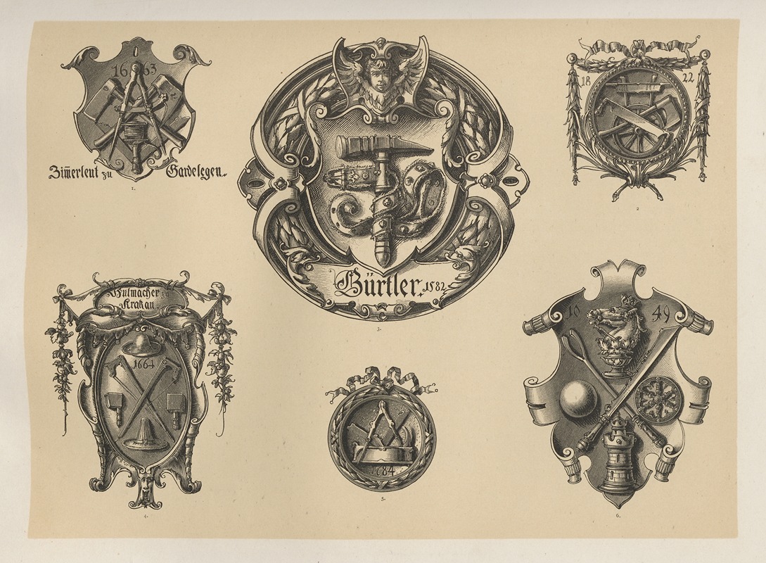Albert Ilg - Allegories and Emblems Pl.040