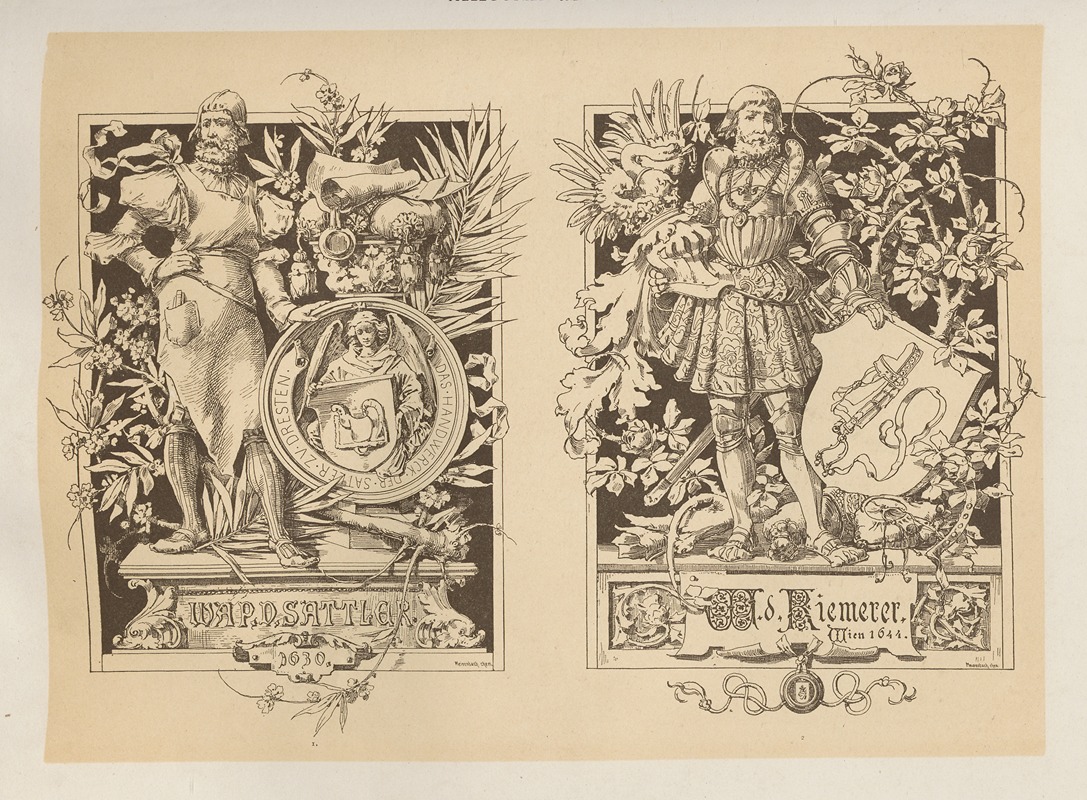 Albert Ilg - Allegories and Emblems Pl.041