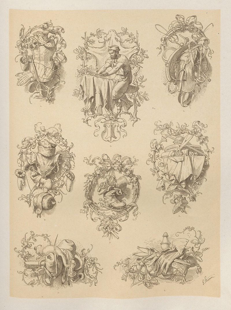 Albert Ilg - Allegories and Emblems Pl.042