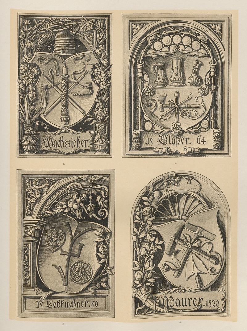 Albert Ilg - Allegories and Emblems Pl.043
