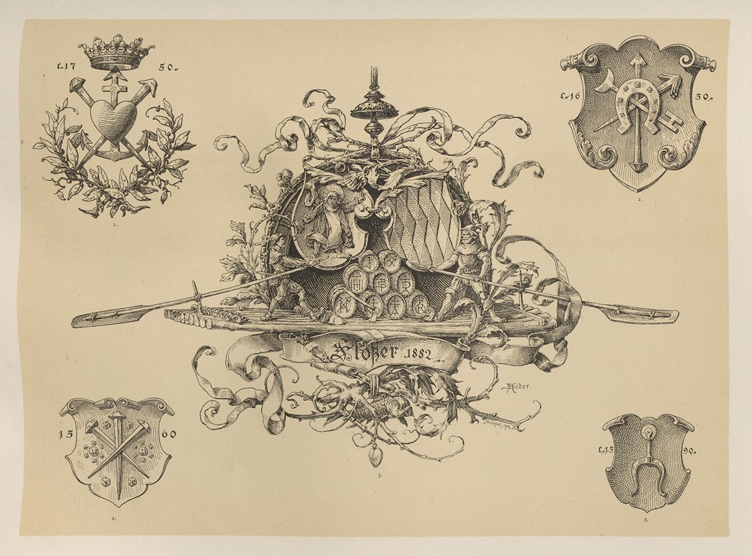 Albert Ilg - Allegories and Emblems Pl.044