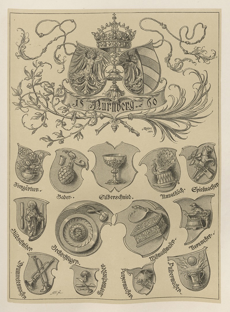 Albert Ilg - Allegories and Emblems Pl.045