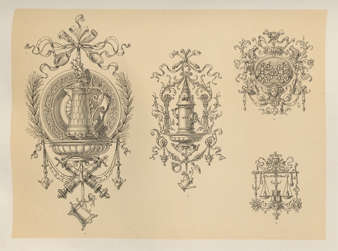 Albert Ilg - Allegories and Emblems Pl.048