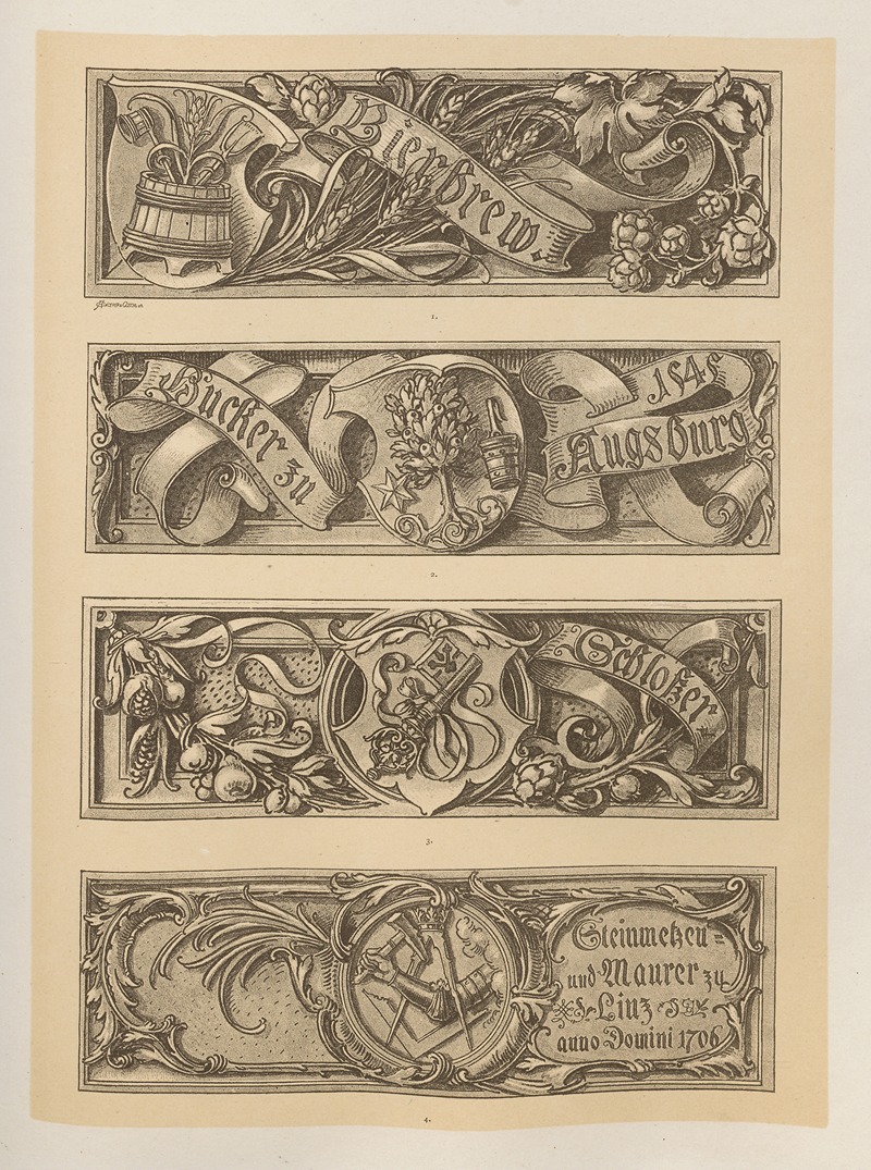 Albert Ilg - Allegories and Emblems Pl.049