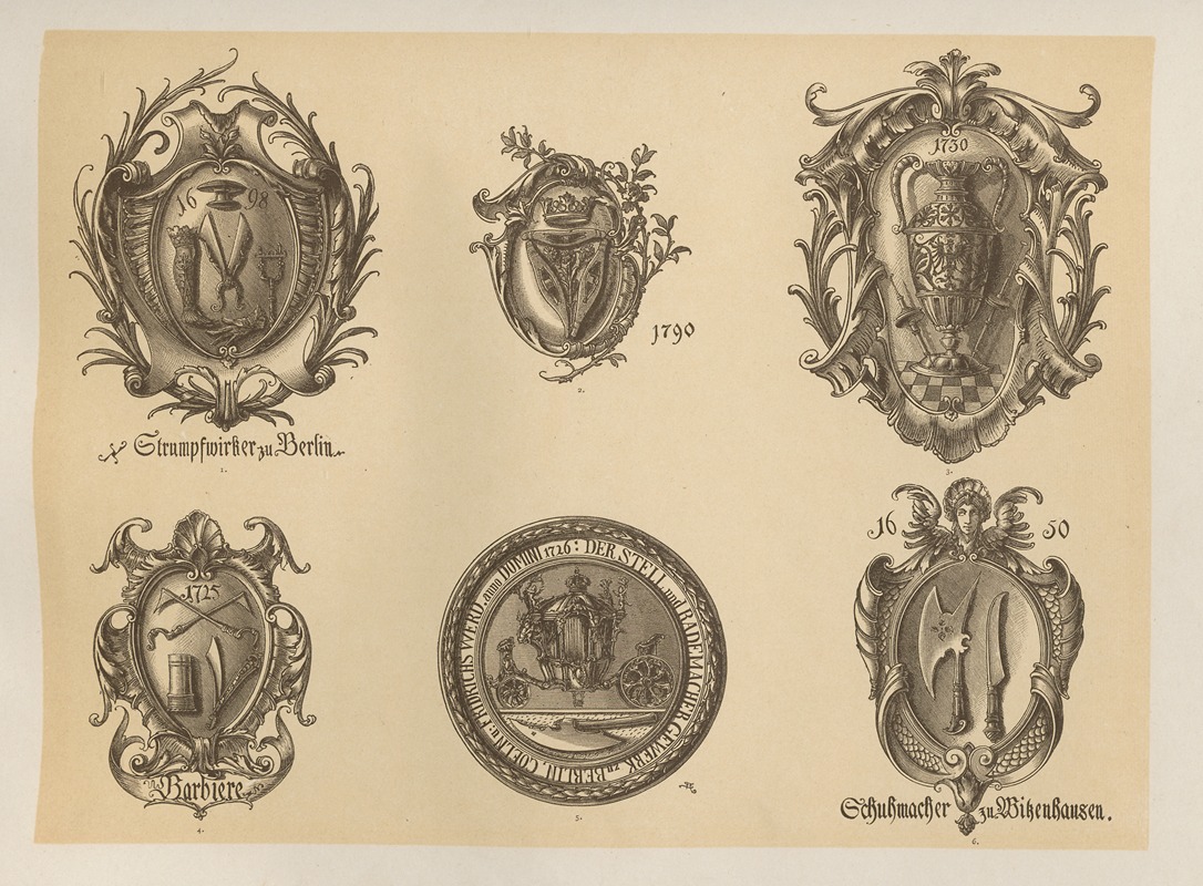 Albert Ilg - Allegories and Emblems Pl.053