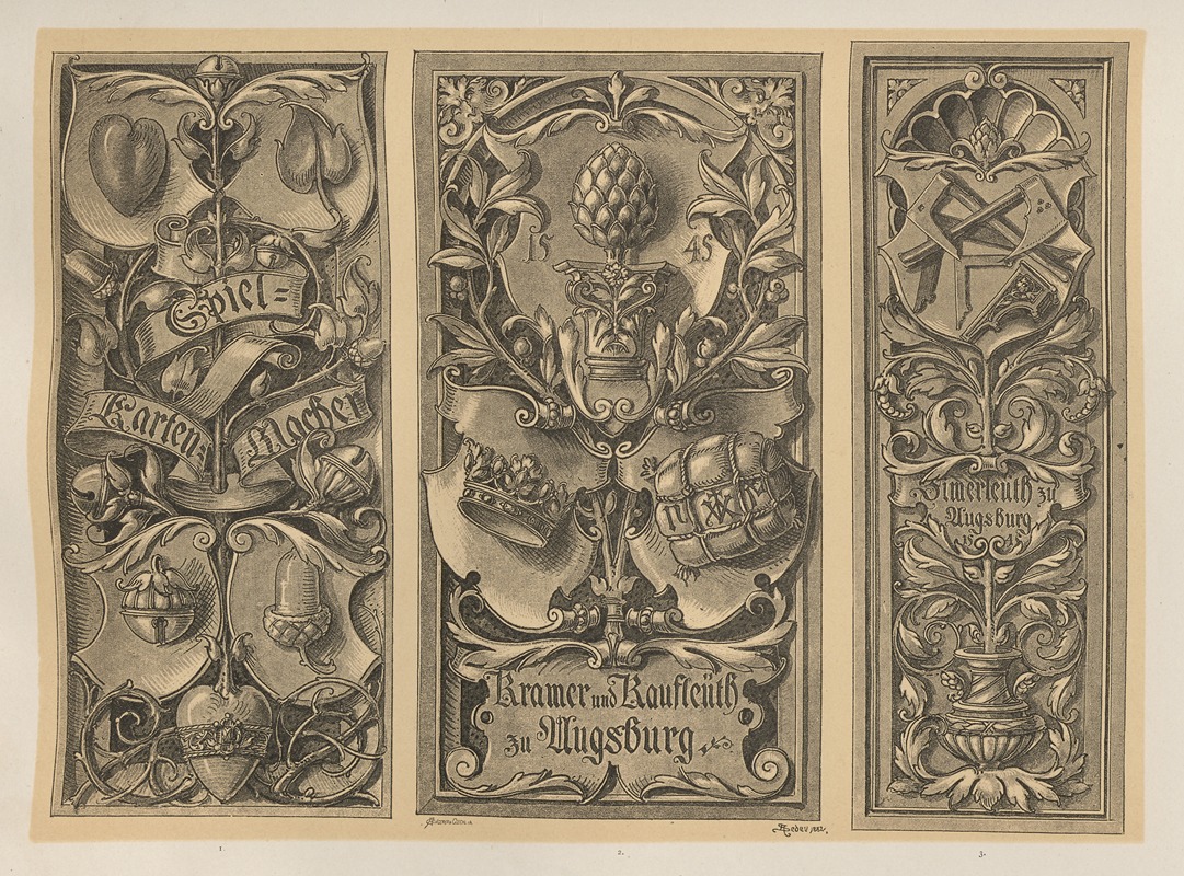 Albert Ilg - Allegories and Emblems Pl.054