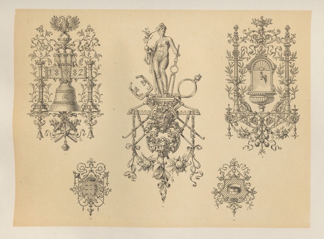 Albert Ilg - Allegories and Emblems Pl.055