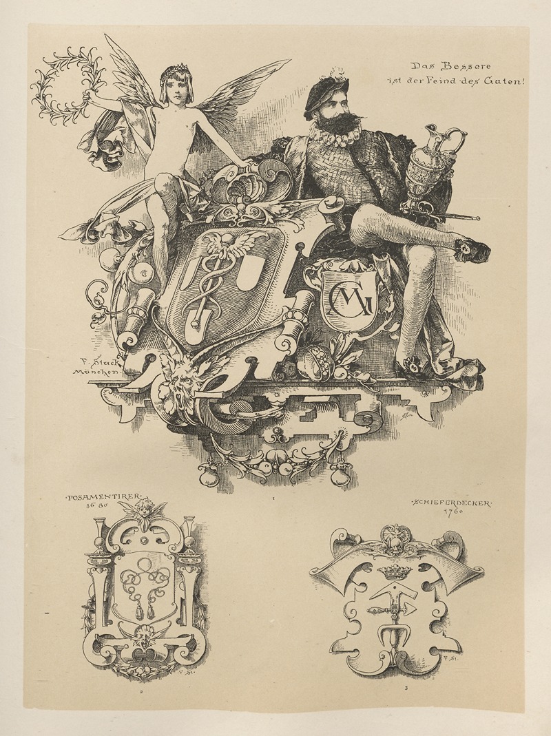 Albert Ilg - Allegories and Emblems Pl.057