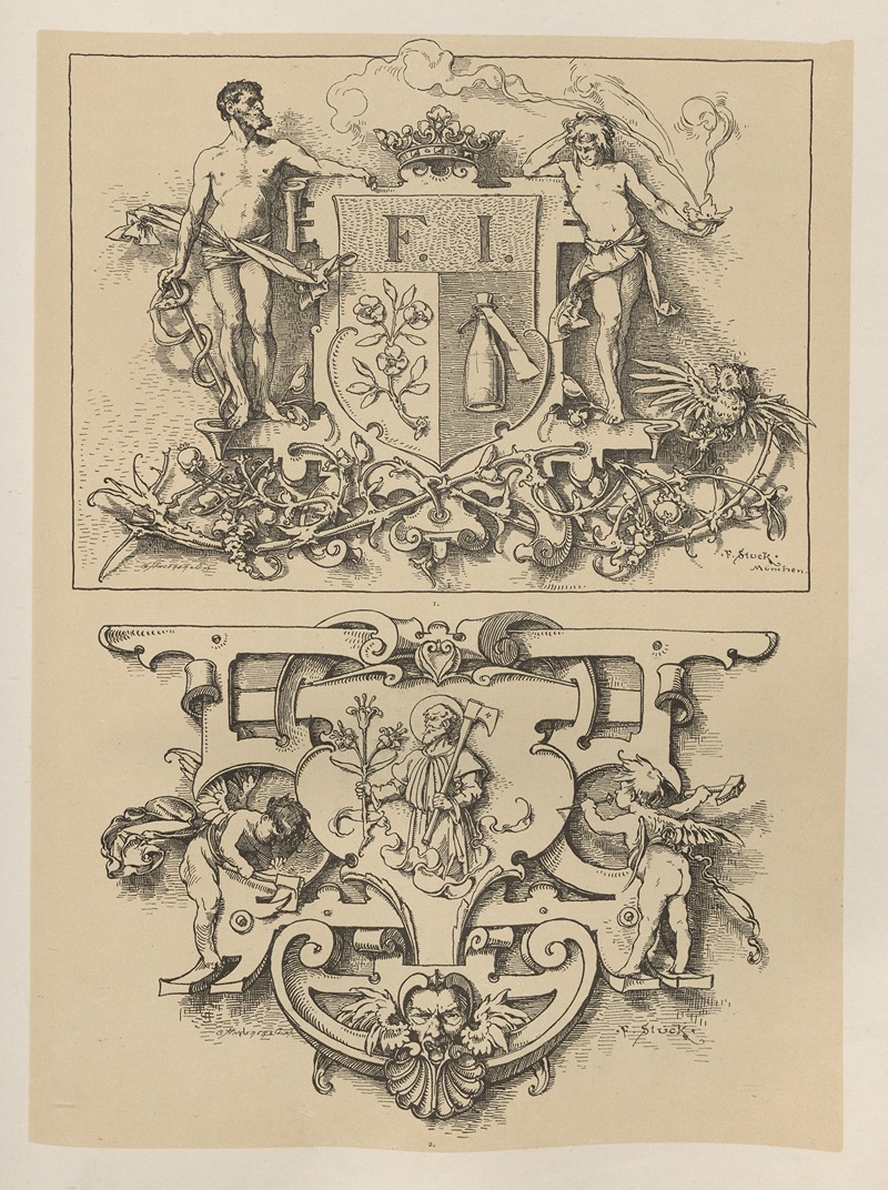 Albert Ilg - Allegories and Emblems Pl.064