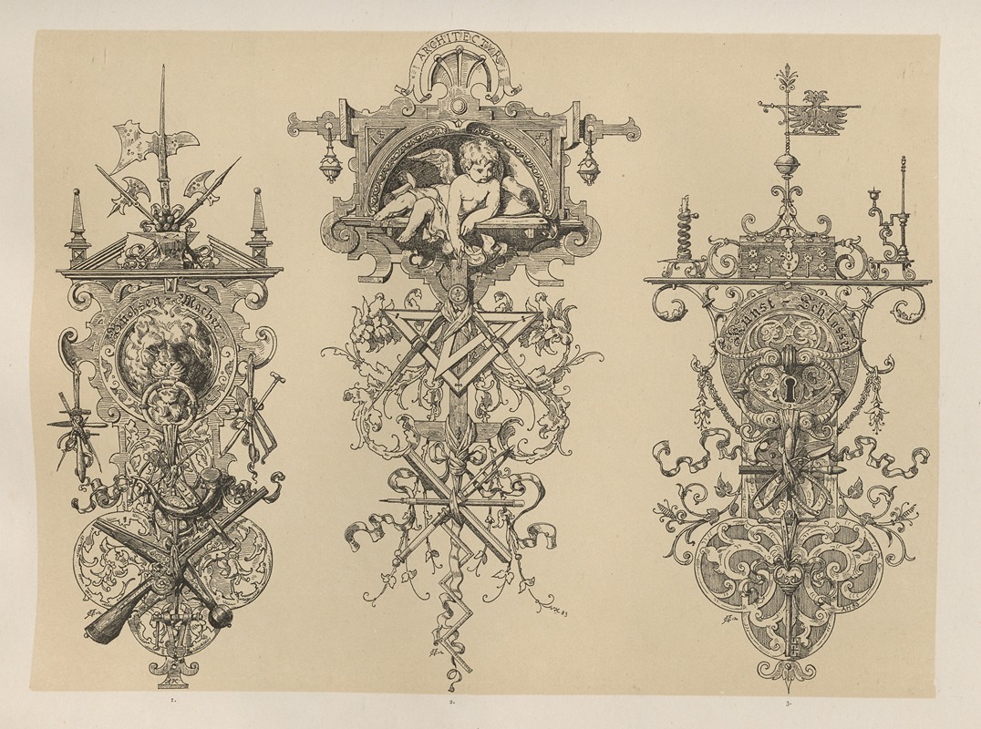 Albert Ilg - Allegories and Emblems Pl.071