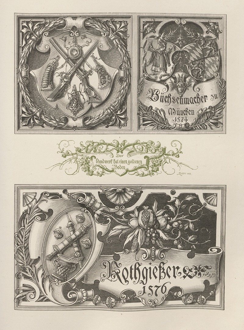 Albert Ilg - Allegories and Emblems Pl.073