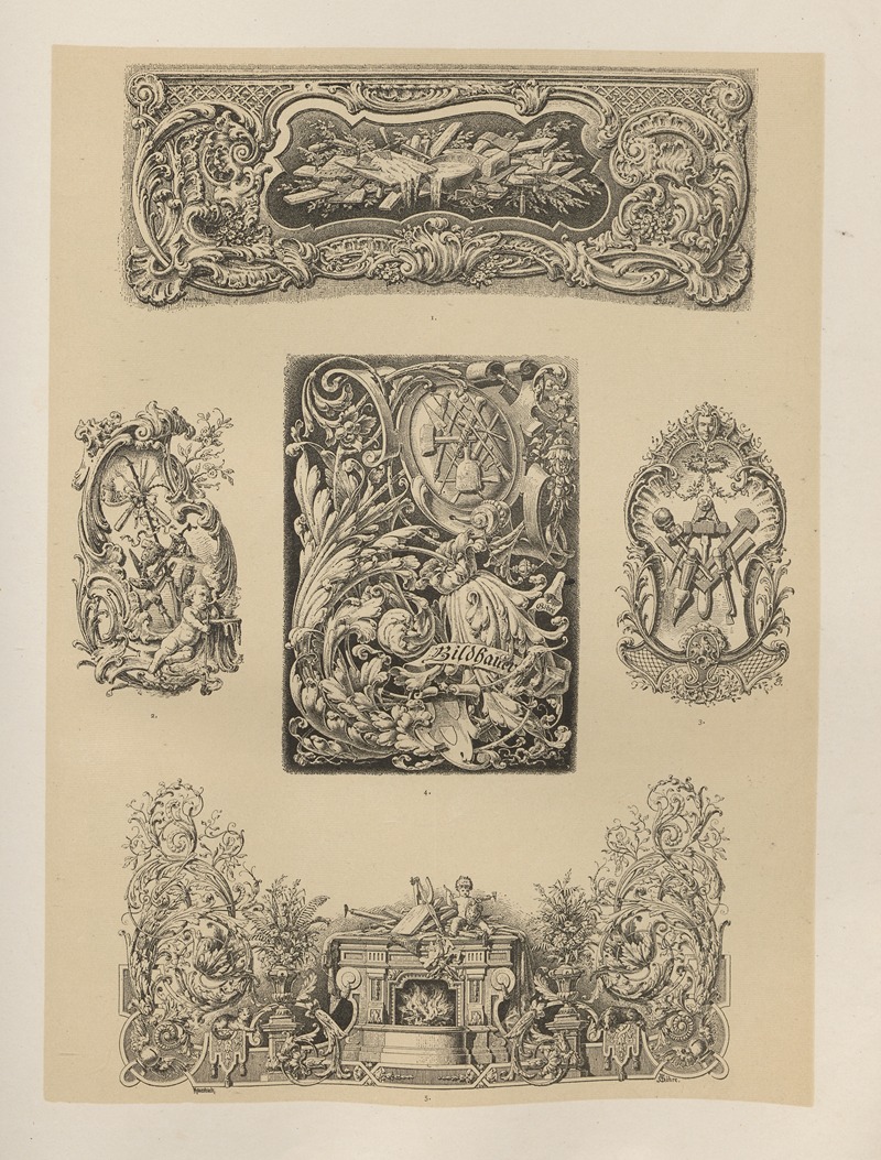 Albert Ilg - Allegories and Emblems Pl.074