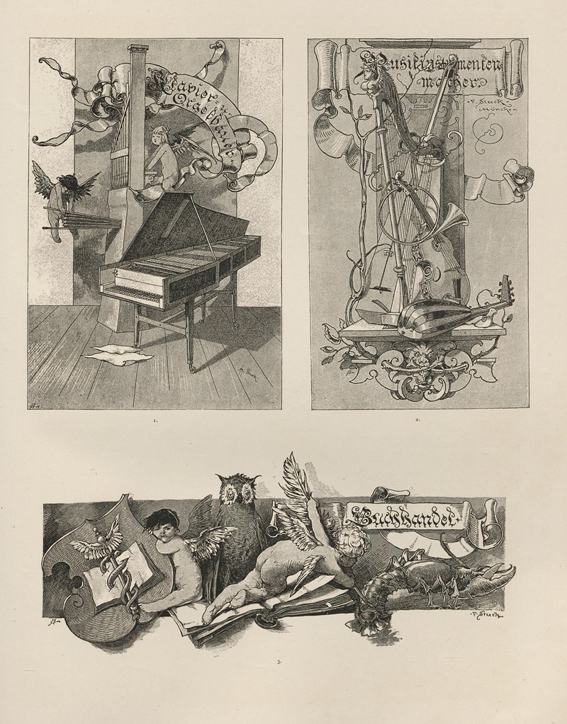 Albert Ilg - Allegories and Emblems Pl.075