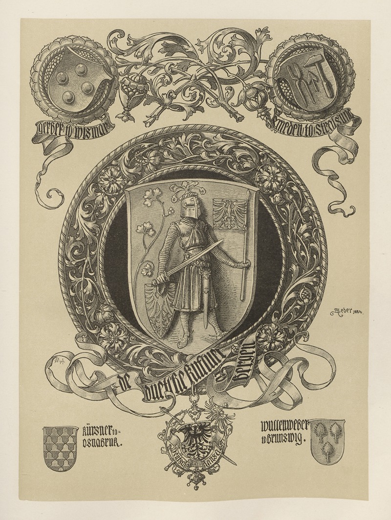 Albert Ilg - Allegories and Emblems Pl.076
