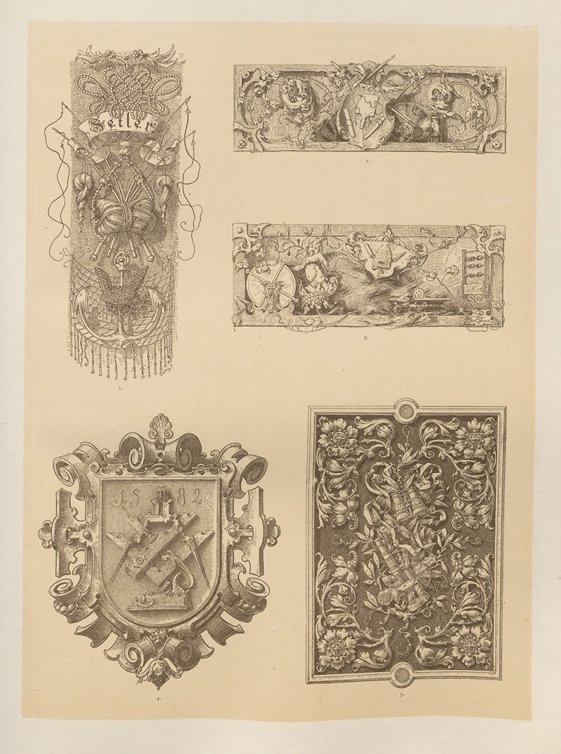 Albert Ilg - Allegories and Emblems Pl.082