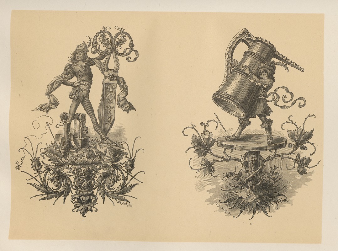 Albert Ilg - Allegories and Emblems Pl.085
