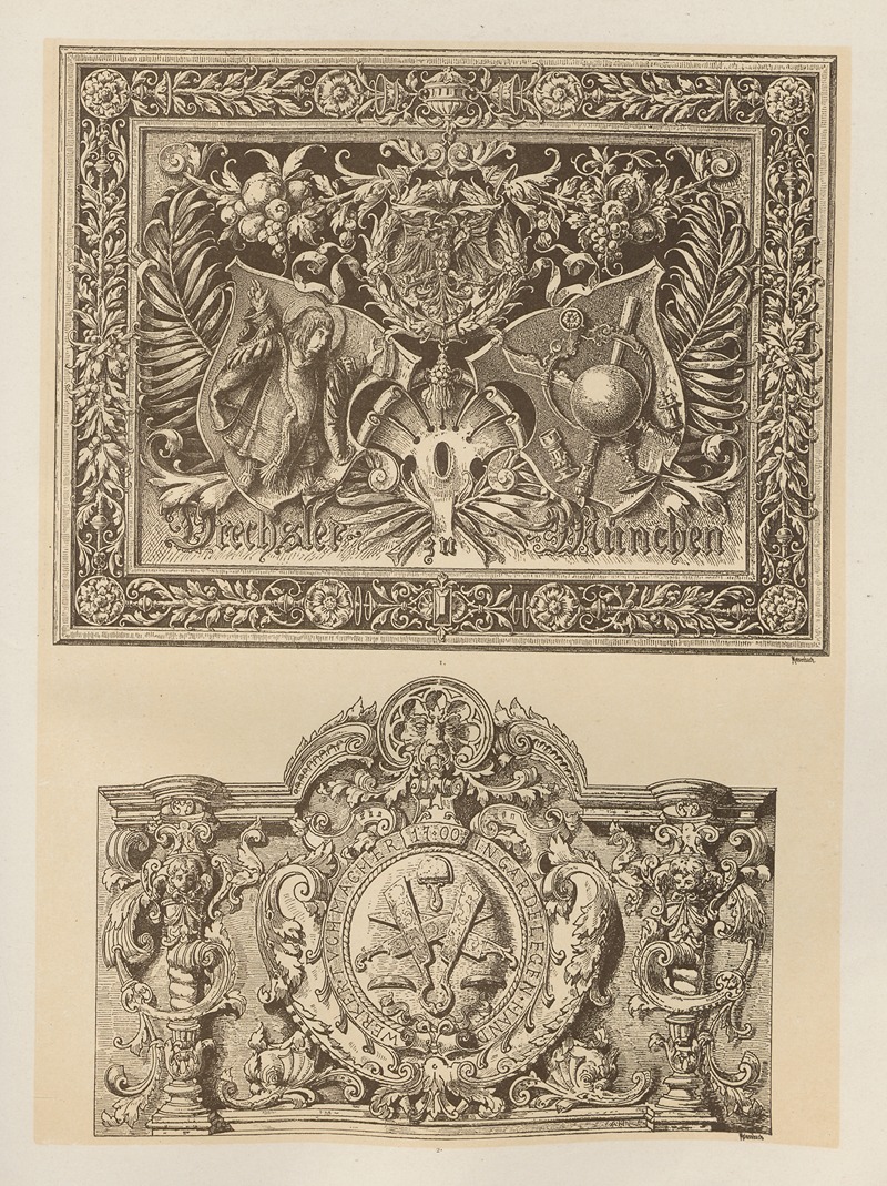 Albert Ilg - Allegories and Emblems Pl.087