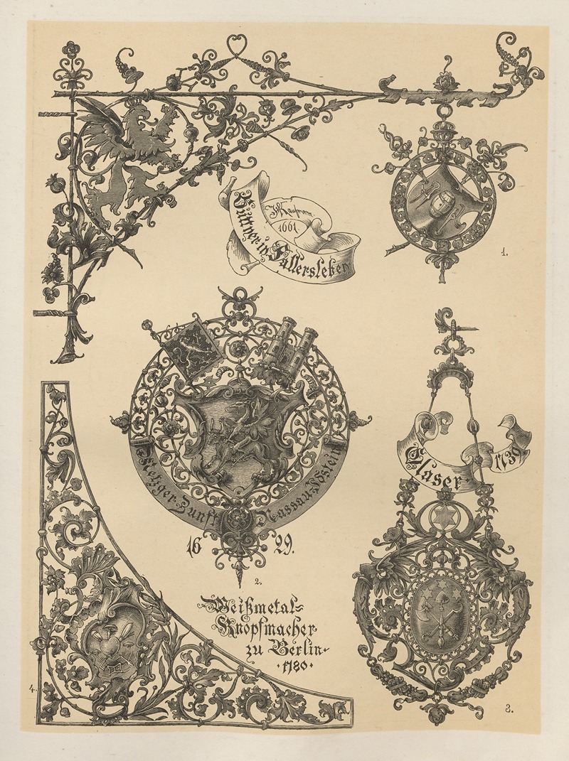 Albert Ilg - Allegories and Emblems Pl.088