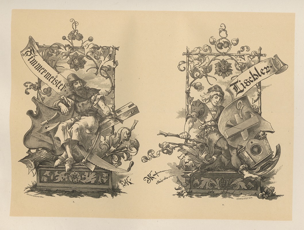 Albert Ilg - Allegories and Emblems Pl.091