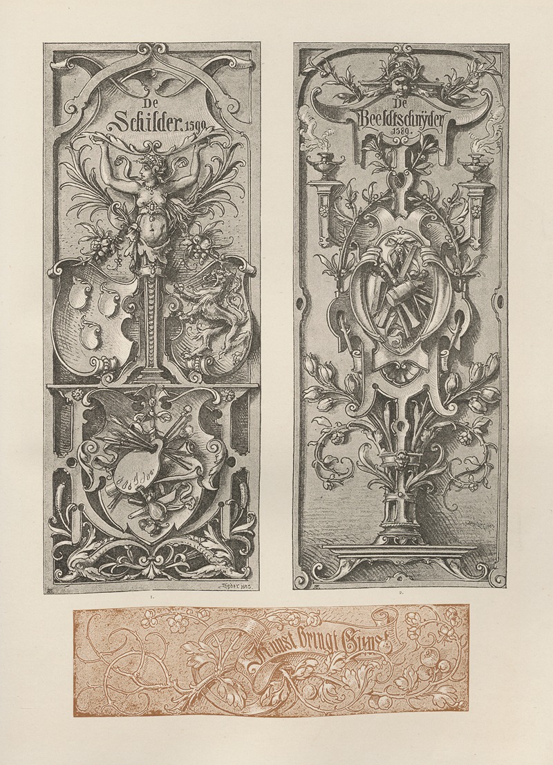Albert Ilg - Allegories and Emblems Pl.092