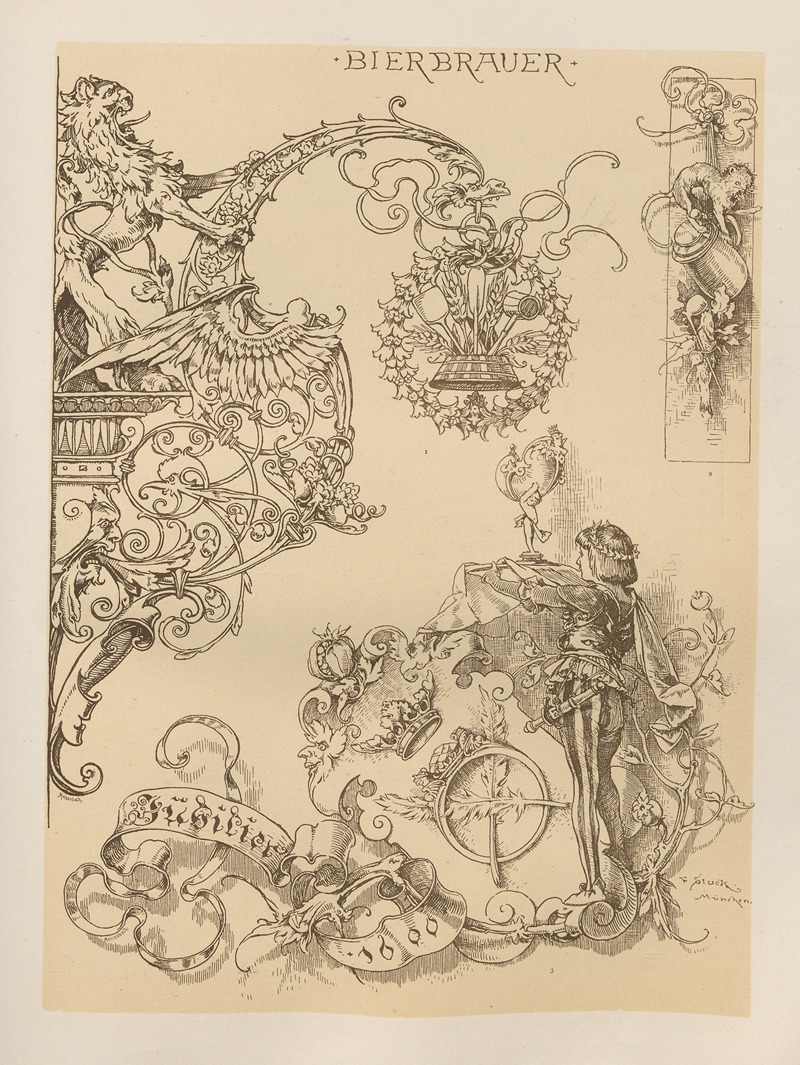Albert Ilg - Allegories and Emblems Pl.093