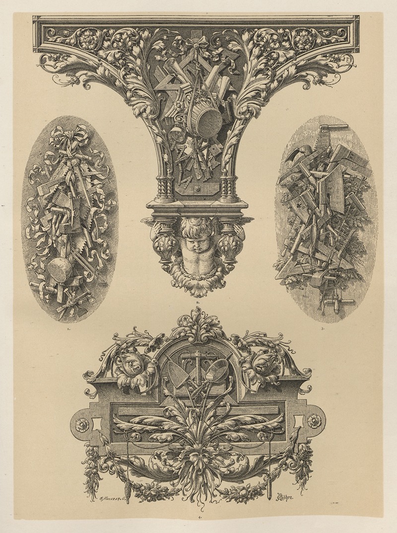 Albert Ilg - Allegories and Emblems Pl.095