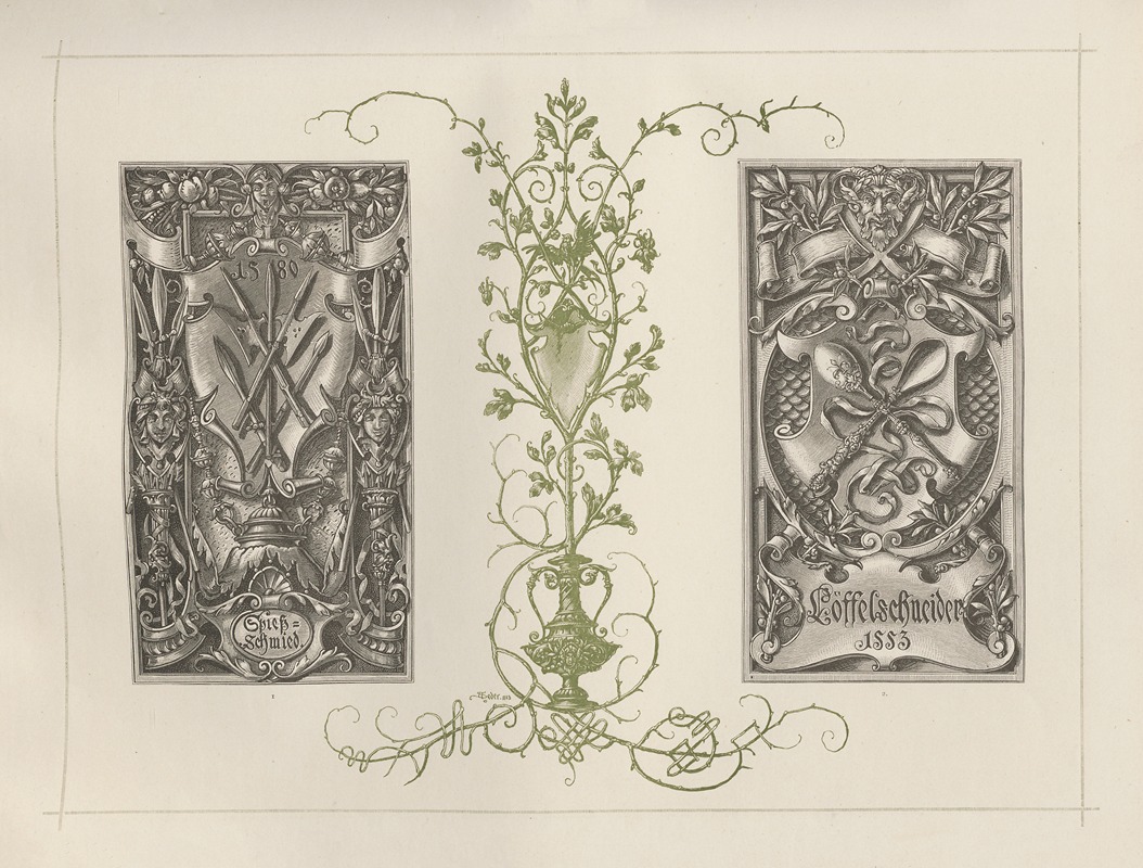 Albert Ilg - Allegories and Emblems Pl.096