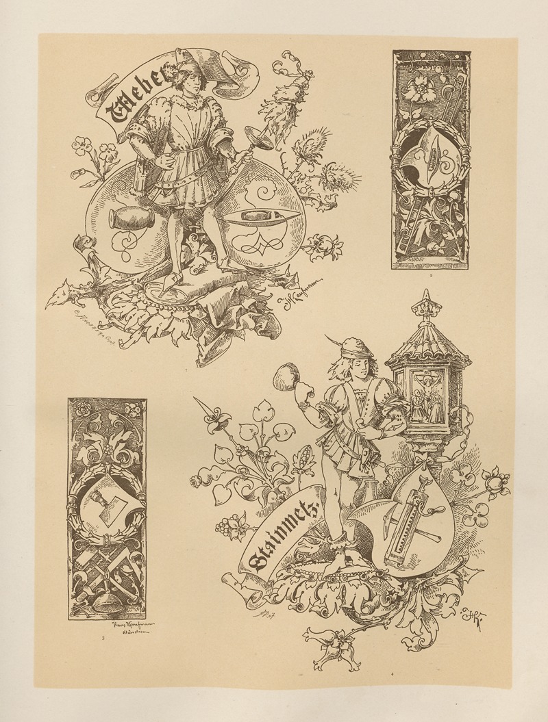 Albert Ilg - Allegories and Emblems Pl.098