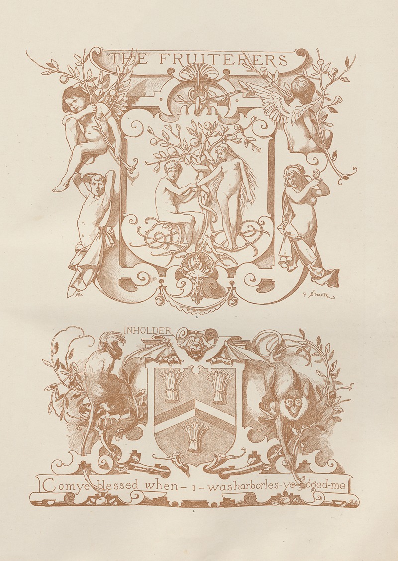 Albert Ilg - Allegories and Emblems Pl.100