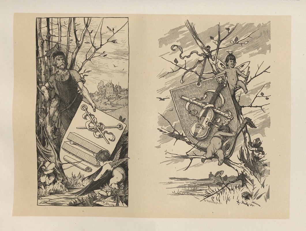 Albert Ilg - Allegories and Emblems Pl.103