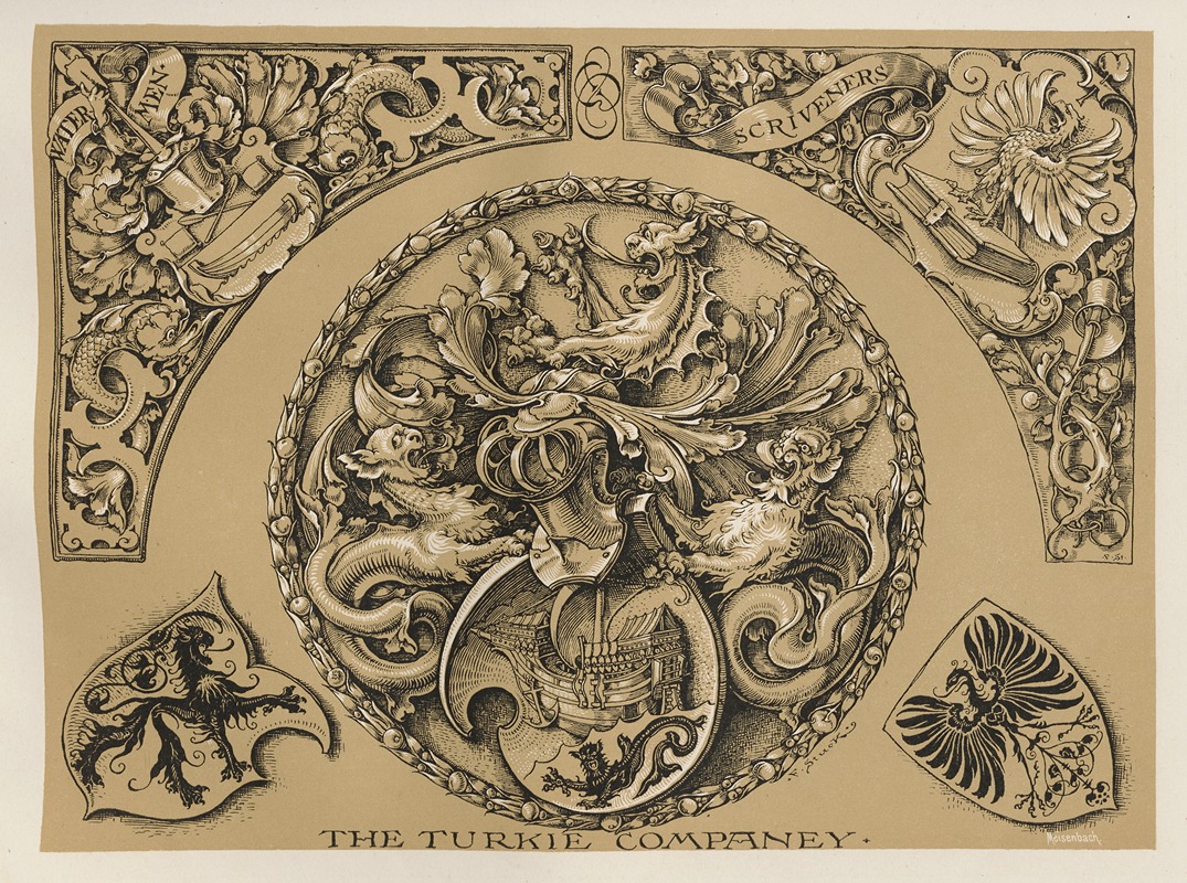 Albert Ilg - Allegories and Emblems Pl.110