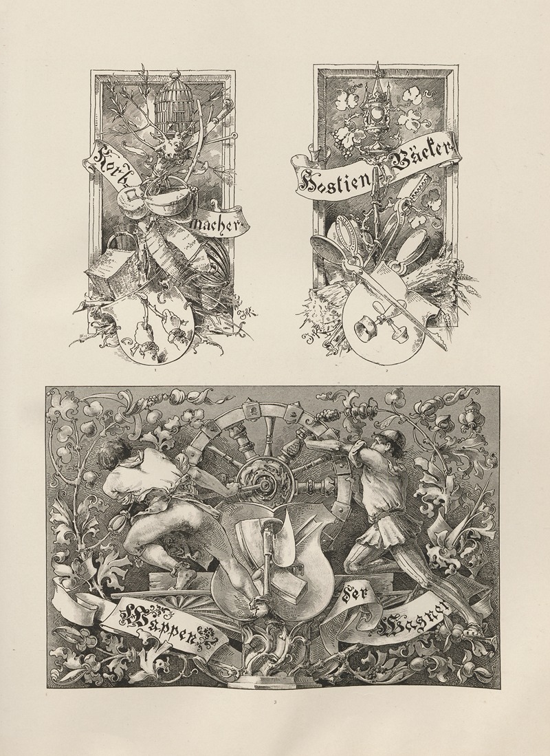 Albert Ilg - Allegories and Emblems Pl.111