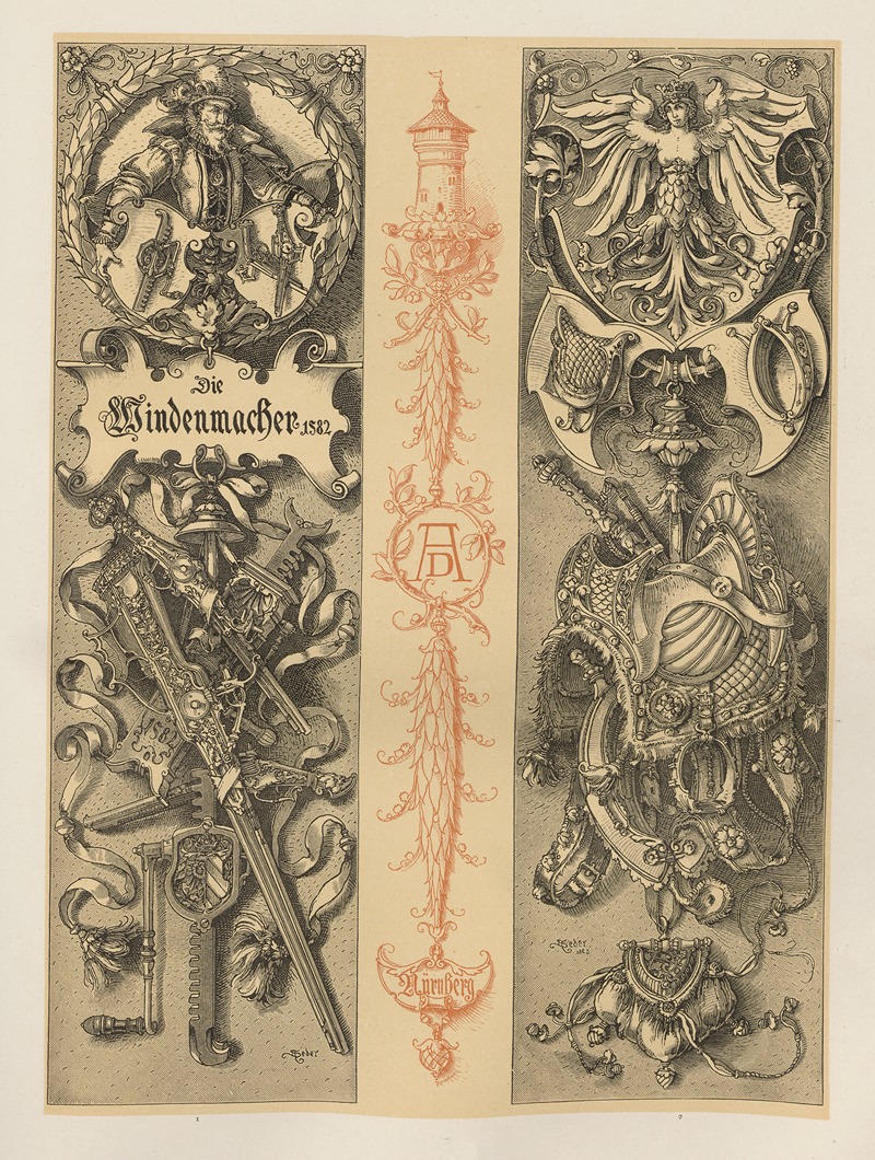 Albert Ilg - Allegories and Emblems Pl.115