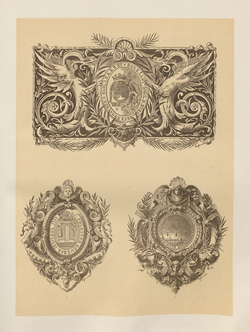 Albert Ilg - Allegories and Emblems Pl.116