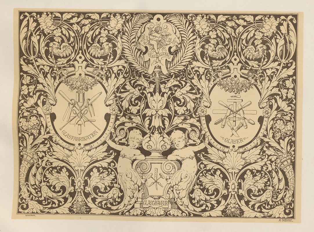 Albert Ilg - Allegories and Emblems Pl.120