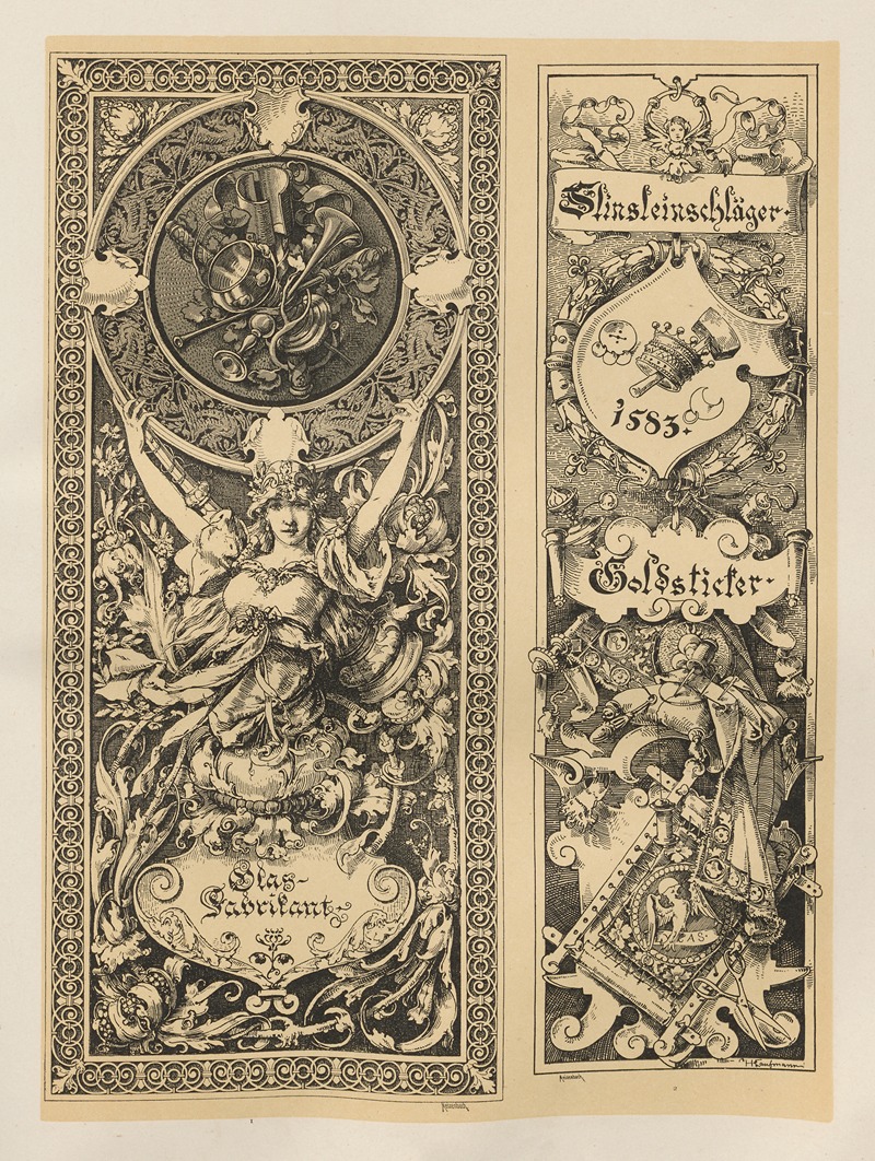 Albert Ilg - Allegories and Emblems Pl.125