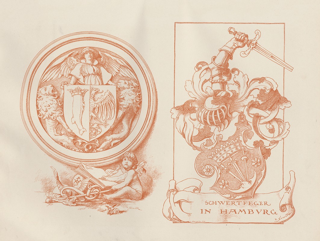Albert Ilg - Allegories and Emblems Pl.128
