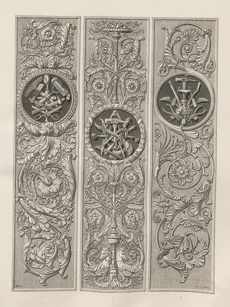 Albert Ilg - Allegories and Emblems Pl.129