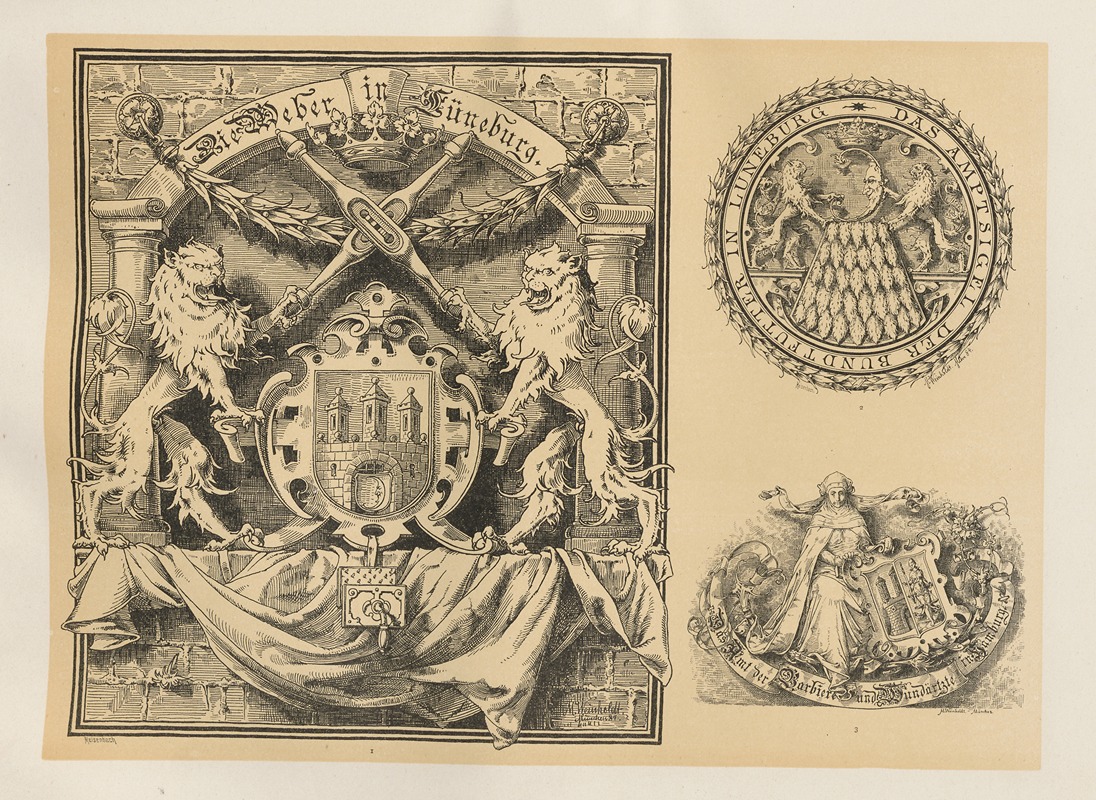 Albert Ilg - Allegories and Emblems Pl.131