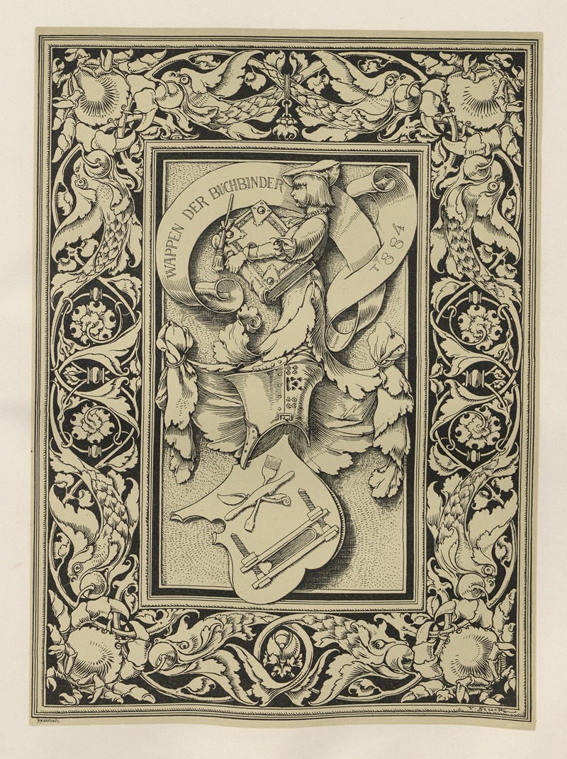 Albert Ilg - Allegories and Emblems Pl.132