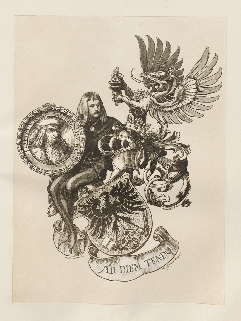 Albert Ilg - Allegories and Emblems Pl.137