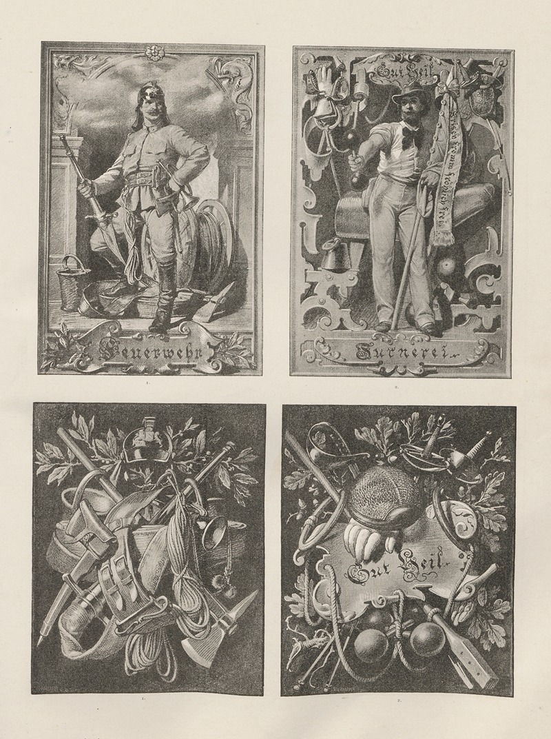 Albert Ilg - Allegories and Emblems Pl.138