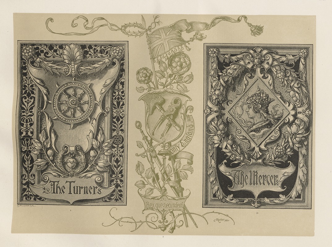 Albert Ilg - Allegories and Emblems Pl.139