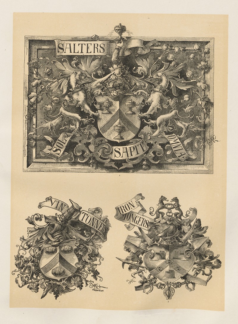 Albert Ilg - Allegories and Emblems Pl.143
