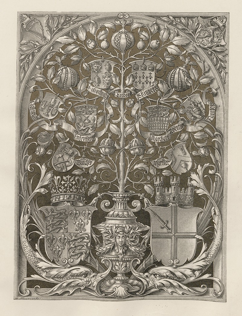 Albert Ilg - Allegories and Emblems Pl.158